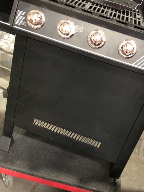 Photo 4 of (READ FULL POST) Dyna-Glo 5-Burner Propane Gas Grill in Matte Black with TriVantage Multifunctional Cooking System
