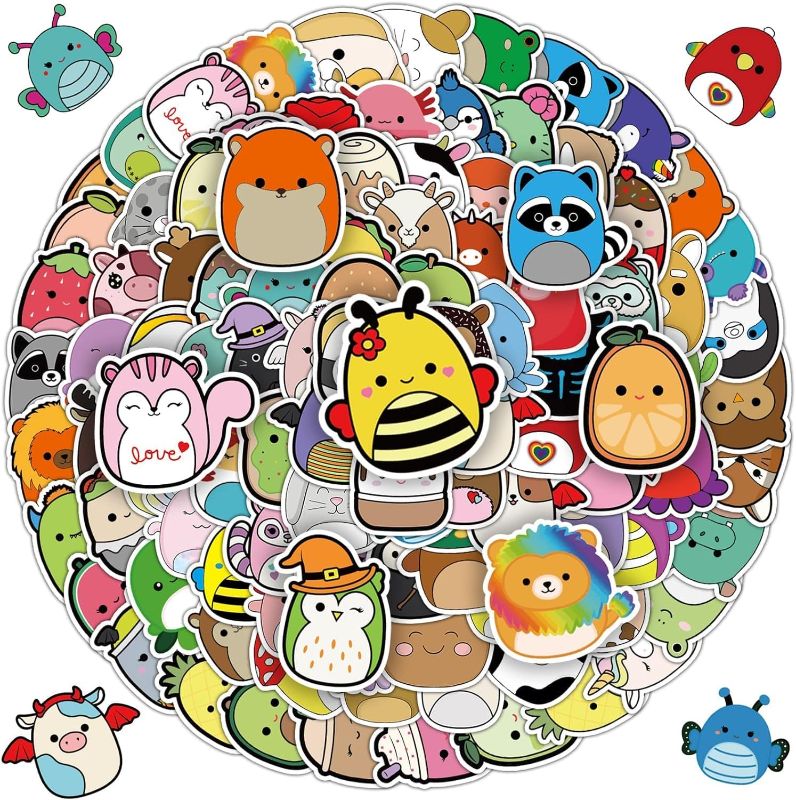 Photo 1 of *** NONREFUNDABLE *** 100PCS Cute Animal Stickers (2 PACK)