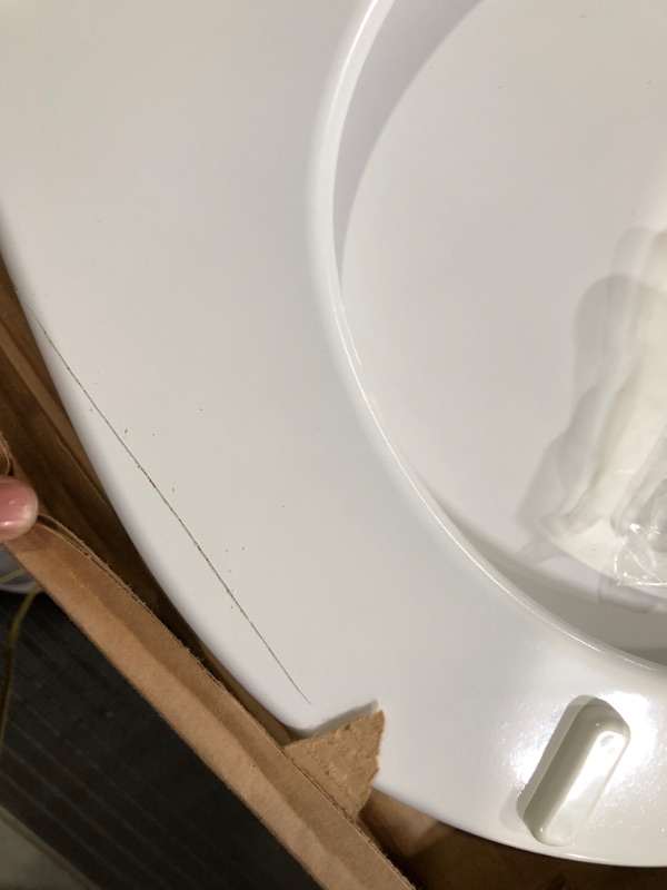 Photo 2 of *** MINOR DAMAGE *** Bemis 500EC Toilet Seat