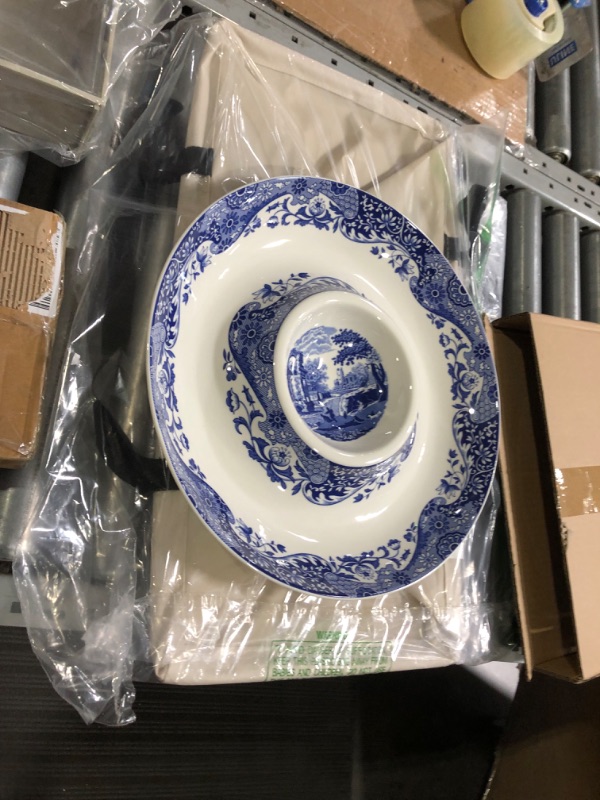 Photo 2 of *** STOCK PHOTO FOR REFERENCE ONLY *** Spode Blue Italian Handled Serving Platter