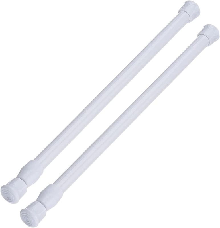 Photo 1 of *** NONREFUNDABLE BUNDLE OF 2 *** AIZESI Spring Tension Curtain Rods (BLACK)