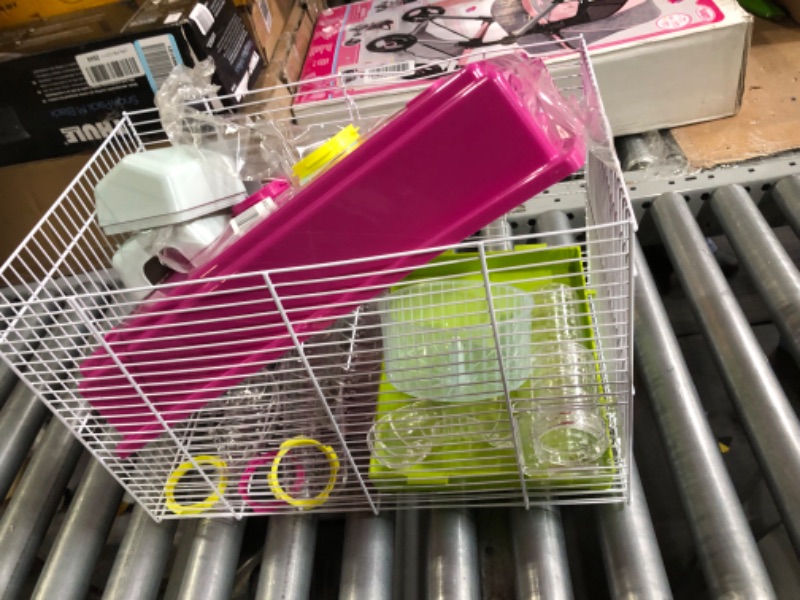 Photo 4 of *** MISSING PARTS *** Ferplast Laura Small Hamster Cage Measures 18.11L x 11.61W x 14.8H