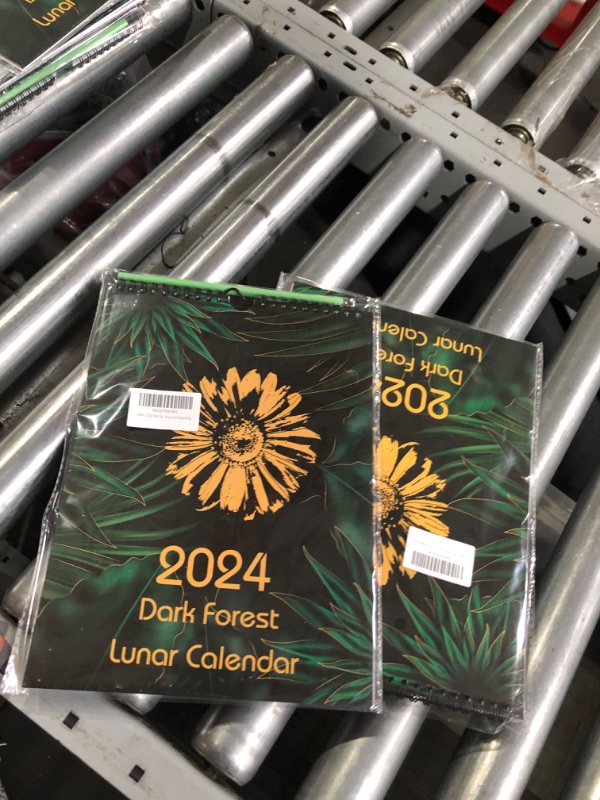 Photo 2 of *** NONREFUNDABLE BUNDLE OF 2 *** 2024-2025 Small Spiral Bound Hanging 2024 Wall Calendar