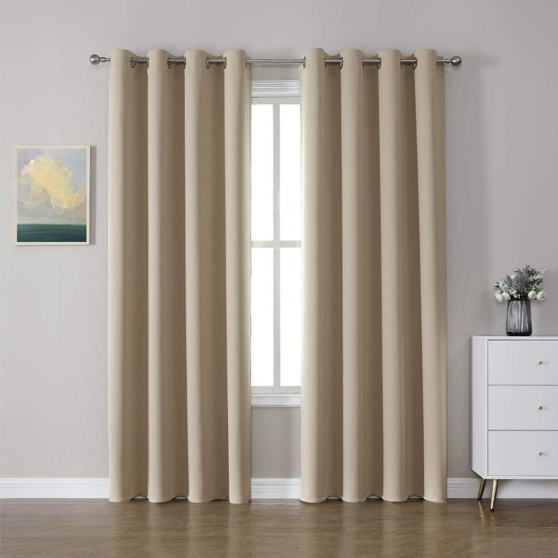 Photo 1 of (used) Estelar Textiler Curtains 84 Inches Long, Back Tab and Rod Pocket Light Blocking