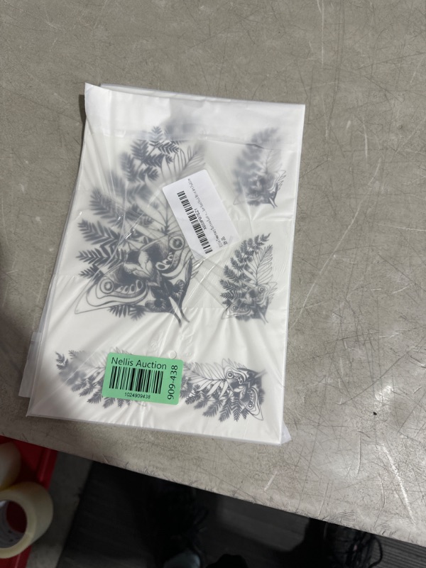 Photo 3 of (PACK OF 2) NON REFUNDABLE... Ellie Temporary Tattoos Last of US 2 Waterproof fake tattoos Cosplay Props Body Sticker Hand Neck Wrist Art Fashion