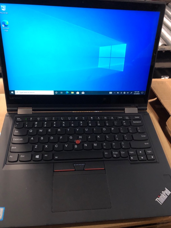 Photo 3 of ThinkPad X380 Yoga 2-in-1 Laptop, 13.3in FHD (1920x1080) Touchscreen, Intel Core i5-8350U, 16GB DDR4, 256 GB Solid State Drive, Windows 10 Pro (Renewed) 16GB+256GB-Black