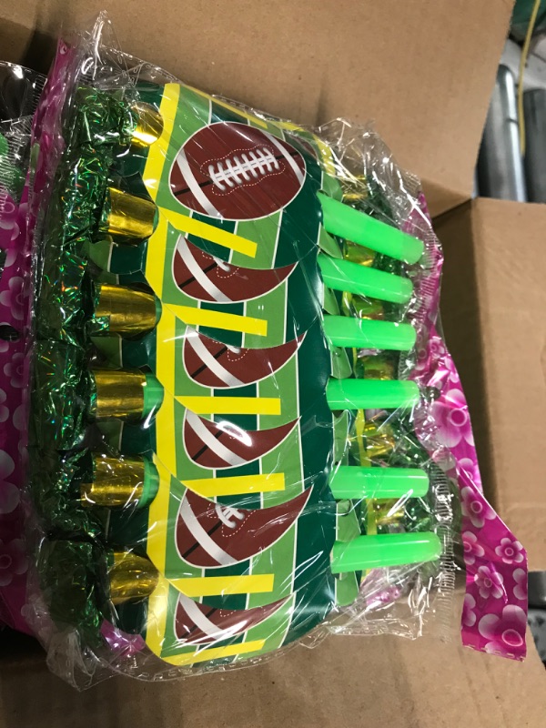 Photo 4 of 120 Pcs Football Noise Makers Party Favors