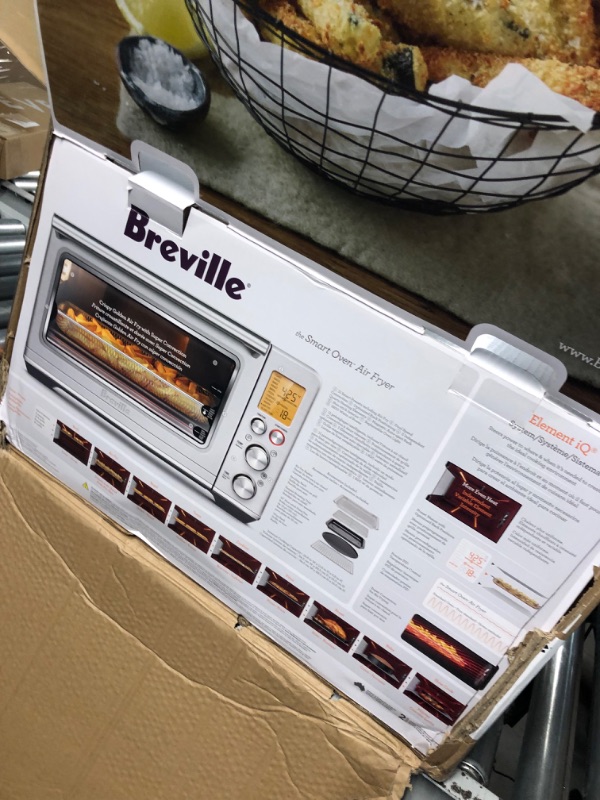 Photo 6 of *see notes* Breville Smart Oven Air Fryer Toaster Oven, Black Truffle, BOV860