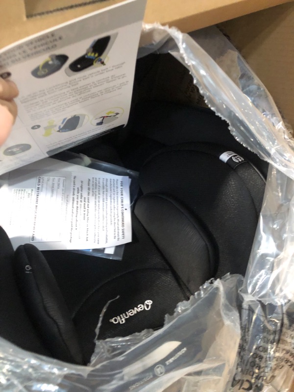 Photo 3 of Evenflo Gold Revolve360 Extend All-in-One Rotational Car Seat with SensorSafe (Onyx Black) Revolve Extend Onyx Black