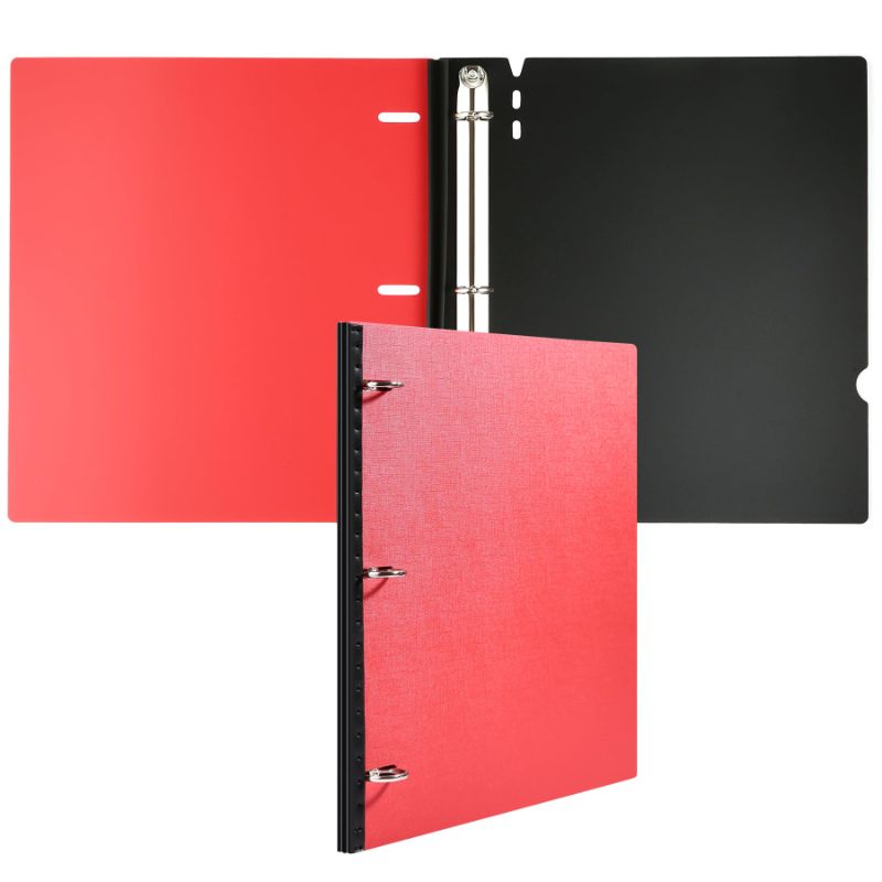 Photo 1 of **NONREFUNDABLE 2 PACK BUNDLE**
WOT I Telescoping 3 Ring Binder-Red, 8.5x11 inch Paper, Flat Lay Red 1pc