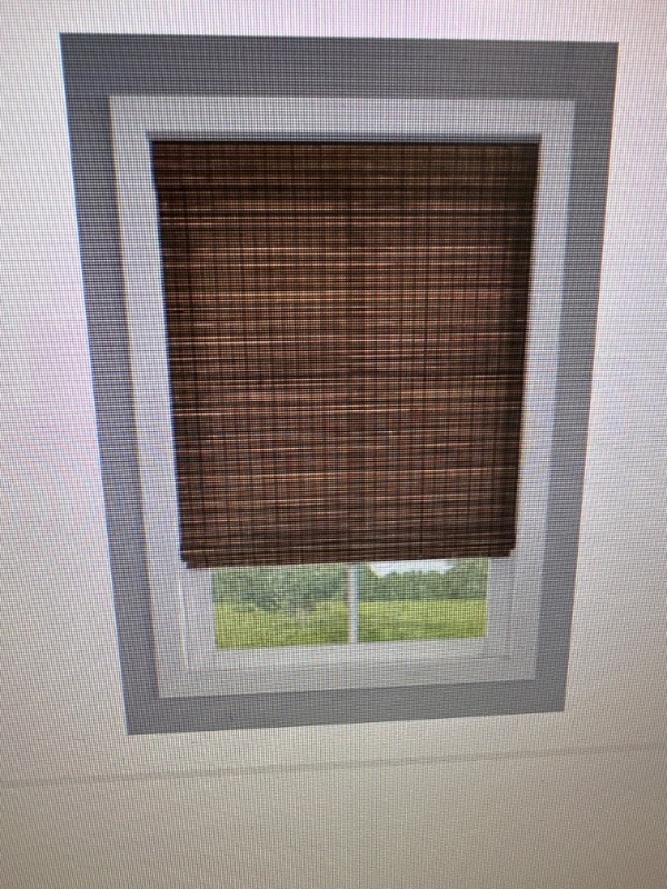 Photo 1 of (opened for inspection)(see images) LEVOLOR  Cinnamon Light Filtering Cordless Roman Shade