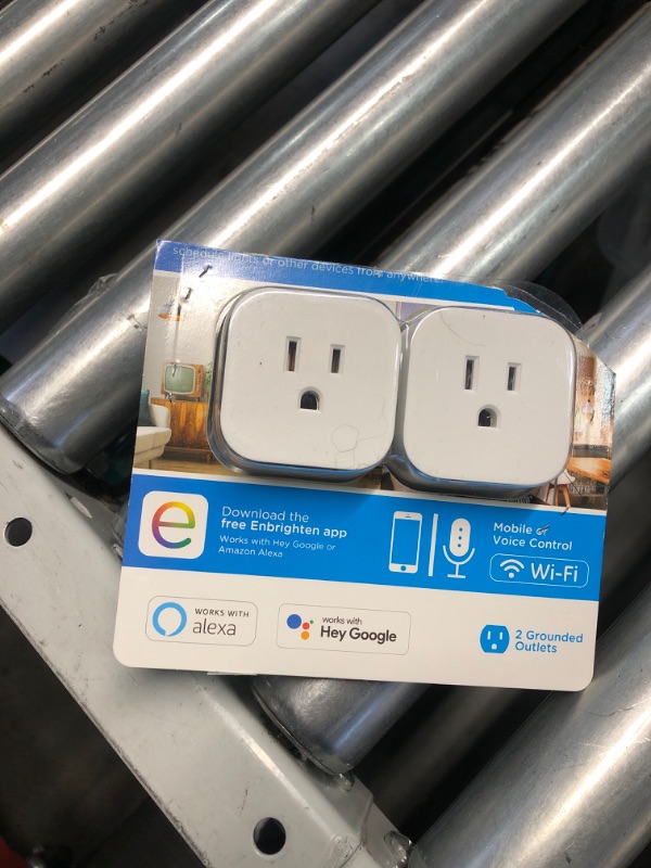 Photo 2 of (*FOR PARTS ONLY***NON REFUNDABLE ITEM)
Wi-Fi Smart Micro Indoor Plug-In, 2-pack