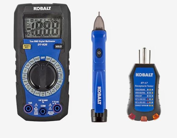 Photo 1 of *NON REFUNDALE ITEM**(FOR PARTS ONLY)
Kobalt Electrical Test Kit