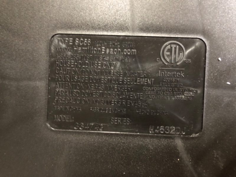 Photo 6 of (signs of usage) Hamilton Beach Portable 7 Quart Programmable Slow Cooker with Three Temperature Settings