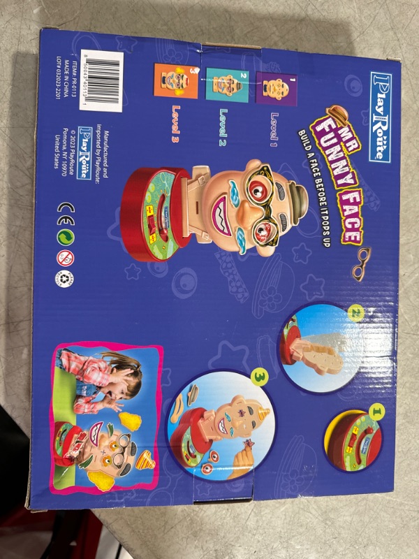 Photo 3 of **READ NOTES**PlayRoute Funny Face Pop Up Game | Fun Board Game for Kids Ages 4-6-8 and up | Preschool & Family Pop Up Toy Game for Girls and Boys