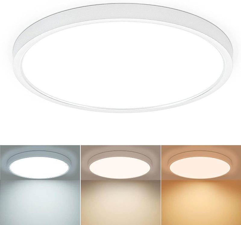 Photo 1 of stock image only

2 pack 15 in led color changing low profile flush mount 14.8 in