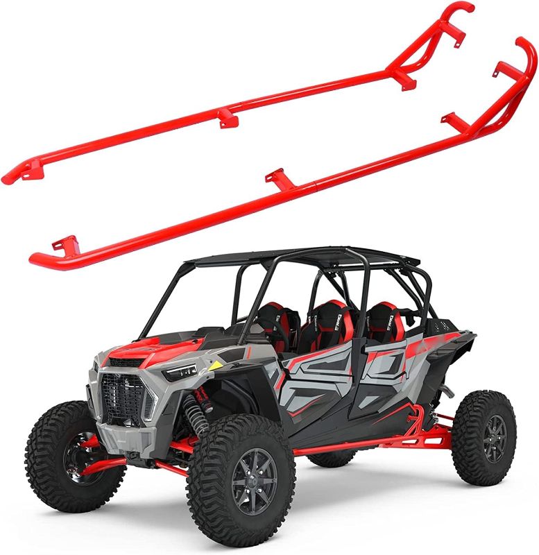 Photo 1 of **MISSING MOUNTING HARDWARE**
(for 2 seater) NIXFACE RZR XP 4 1000 Rock Sliders Nerf Bars Fit for 2014-2023 Polaris RZR XP4 1000/ RZR 4 900/ RZR 4