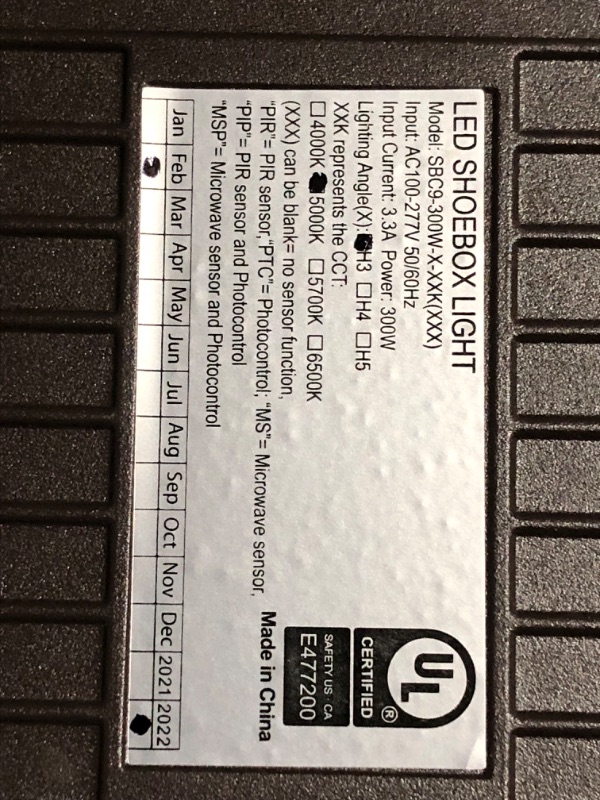 Photo 4 of ***USED - LIKELY MISSING PARTS - UNABLE TO VERIFY FUNCTIONALITY***
LEDMO 200W LED Parking Lot Lights 5000K Street Shoebox Pole Lights Waterproof 26000LM Super Bright Dusk to Dawn Outdoor Commercial Area Flood Security Lighting Slip Fitter for Stadium Spor