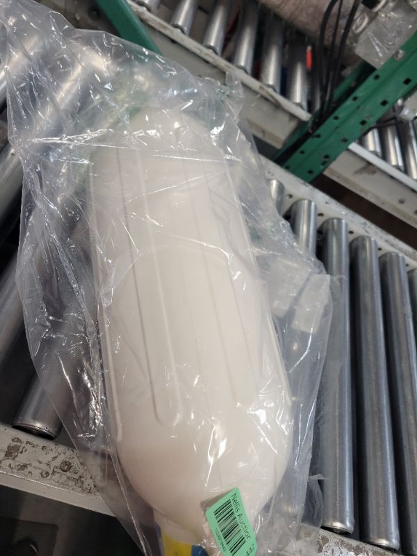 Photo 2 of Seachoice Twin Eye Ribbed Inflatable Boat Fender, Various Sizes & Colors White 20'-25' Boat