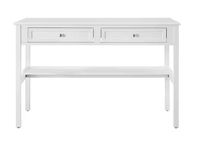 Photo 1 of Home Decorators Collection
Bradstone 47.80 in. White Writing Desk