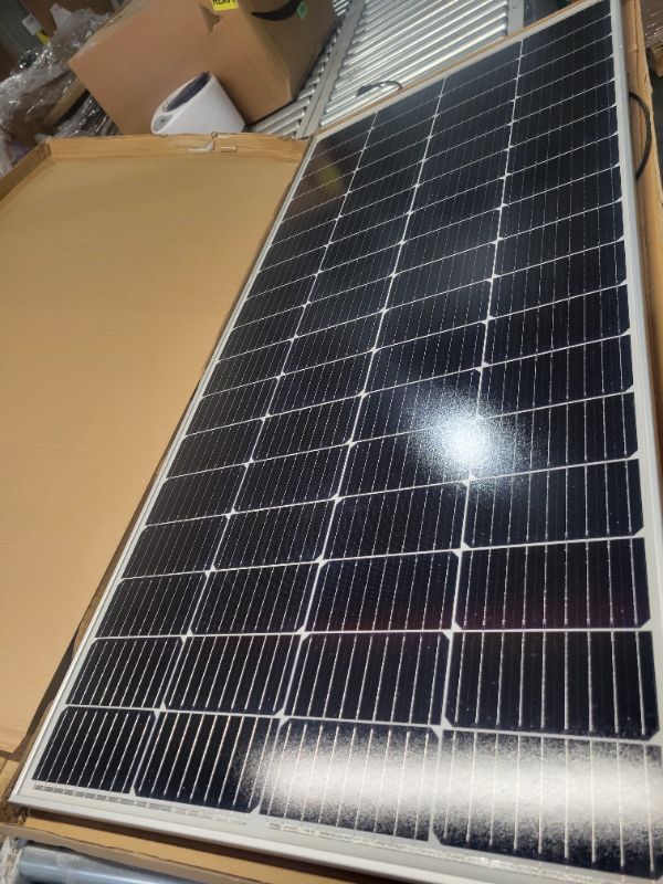 Photo 4 of SUNGOLDPOWER Solar Panel 200W 24V Monocrystalline Solar Panel 200 Watt Solar Module Grade A Solar Cell, Black, SG200WM24