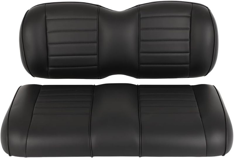 Photo 1 of SCITOO Golf Cart Seat Cushion for EZGO RXV Front Seat Soft Comfortable Seat Cuhsion Replacement, Luxury Seat - Black