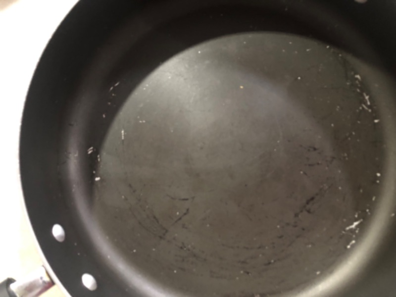 Photo 3 of ***USED - SCRATCHED - SEE Comments ***
TRAMONTINA Sauce Pan with Glass Lid, 12 Inch