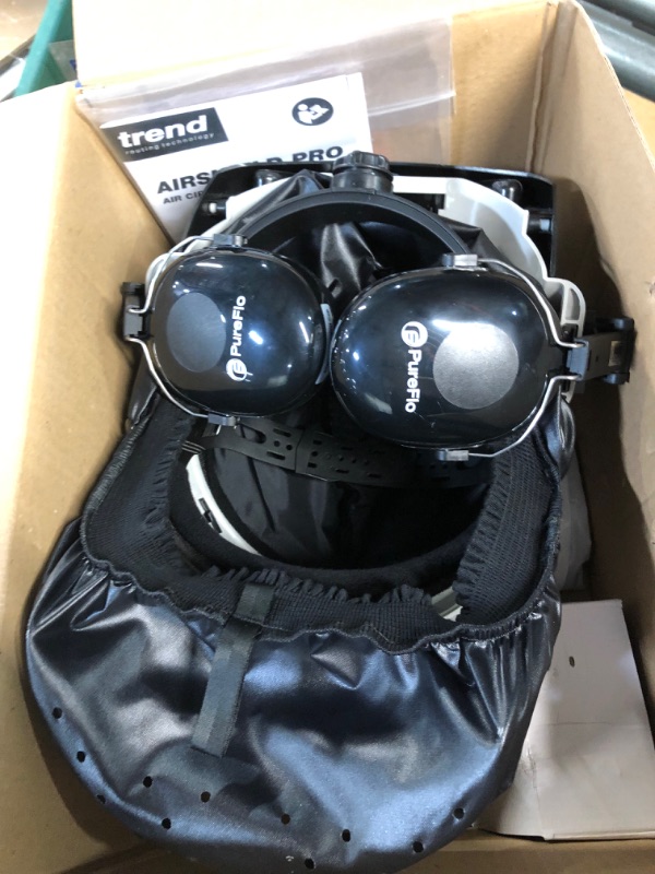 Photo 2 of TREND AIR/PRO Airshield and Ear Defender Pack AIR/PRO/D2 Mask & Ear Defenders Pack Dust Protector