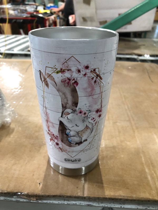 Photo 1 of **PACK OF 2, NONREFUNDABLE, PICTURE FOR REFERECE ONLY** 64HYDRO 20oz Elephant Gifts for Women, Men, Valentines Day Gifts