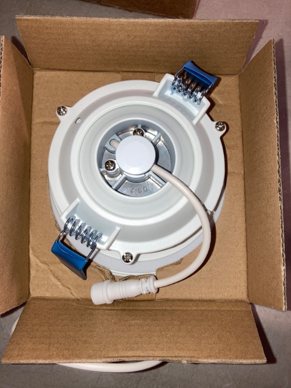 Photo 2 of (READ FULL POST) HLA Series 4 in. Adjustable CCT Canless IC Rated Dimmable Indoor, Outdoor Integrated LED Recessed Light Gimbal Trim
