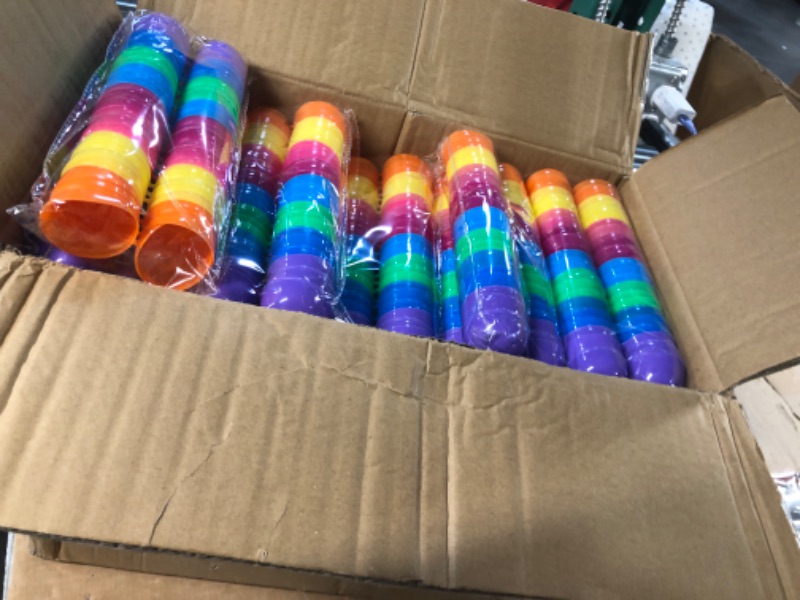 Photo 1 of The Dreidel Company Fillable Easter Eggs with Hinge Bulk Colorful Bright Plastic Easter Eggs, Perfect for Easter Egg Hunt, Suprise Egg, Easter Hunt, Assorted Colors (1000-Pack)