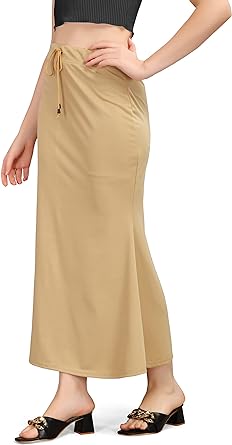Photo 1 of Lycra Saree Shapewear, Long Skirt for Women for Beach, Night Out, Regular, Office, Party