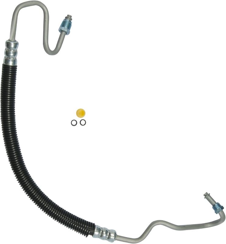 Photo 1 of Edelmann 80332 Power Steering Pressure Hose: Replacement for - 2007-99 Chevrolet Silverado, GMC Sierra; W/4WD, Black