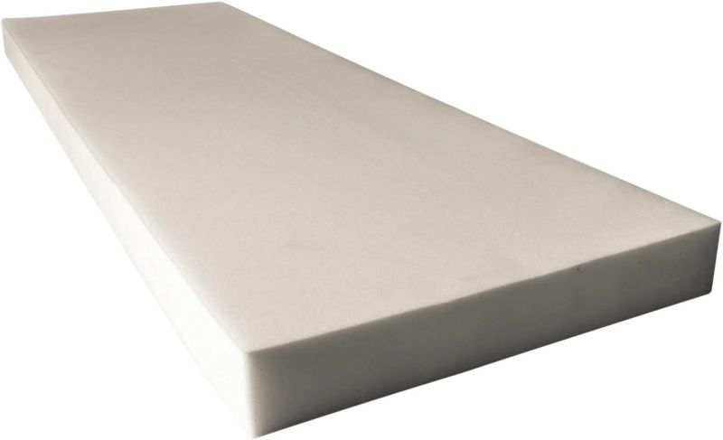 Photo 3 of AK TRADING CO. Professional Upholstery Foam 1" Thick, 36" Wide X 72" Long Regular Density, White
