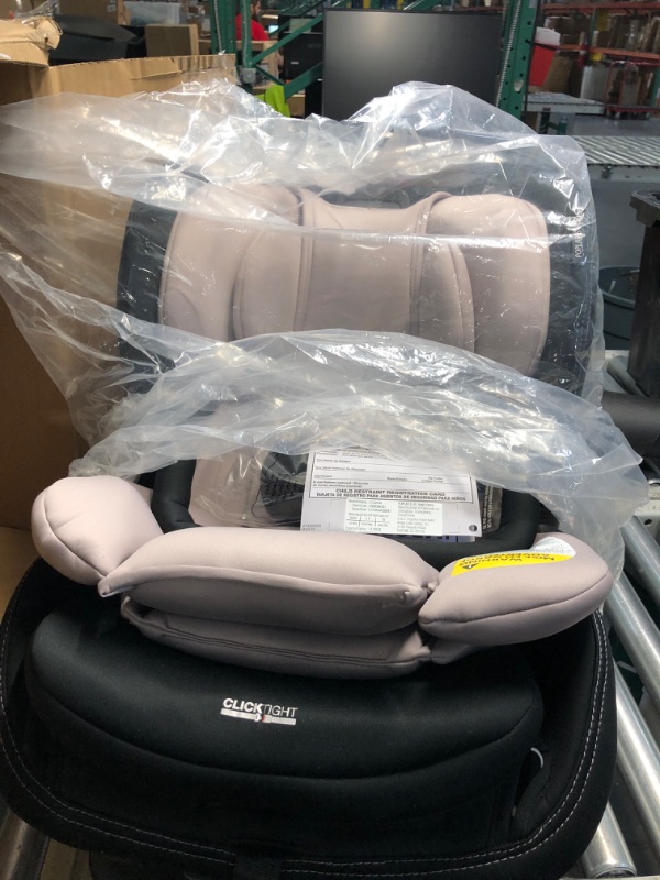 Photo 3 of Britax Poplar S Convertible Car Seat, 2-in-1 Car Seat with Slim 17-Inch Design, ClickTight Technology, Sand Onyx