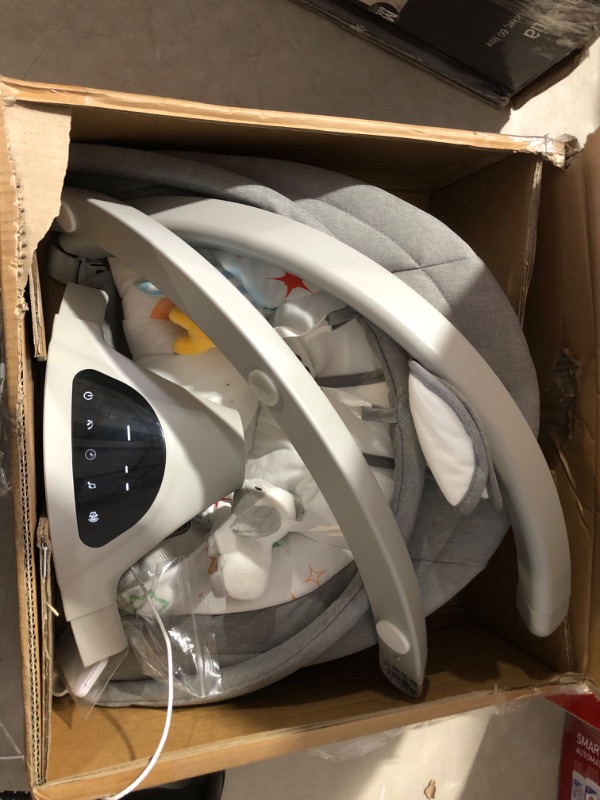 Photo 1 of **SEE NOTES**Electric Baby Swings for Infants to Toddler, Portable Babies Rocker