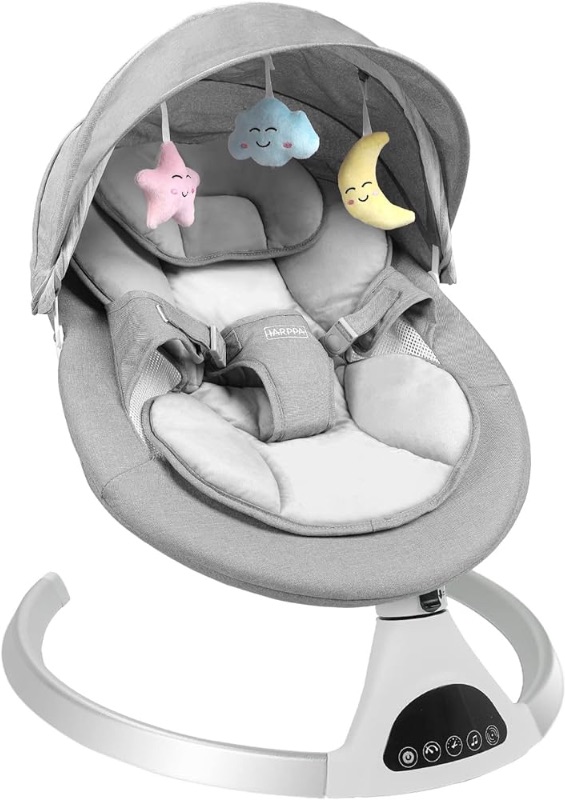 Photo 1 of **SEE NOTES**Electric Baby Swings for Infants to Toddler, Portable Babies Rocker