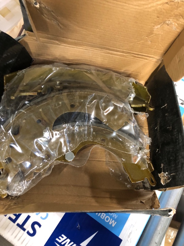 Photo 1 of **set***Top Quality Bonded Brake Shoe NB-871B NB-871B Rear**9779R Professional Grade Brake Drum, Silver
