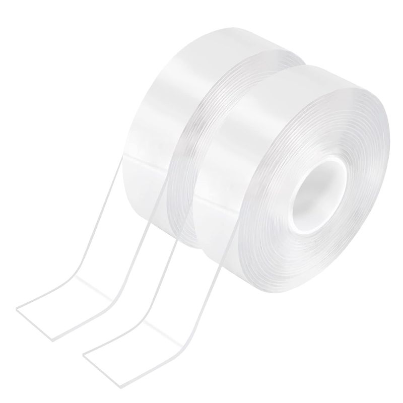 Photo 1 of  Double Sided Adhesive Tape, 2 Rolls Stick Tape Heavy Duty