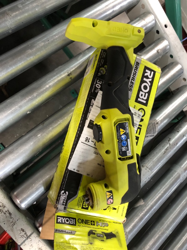 Photo 3 of (NON-REFUNDABLE) RYOBI PBLMT50B ONE+ HP 18-Volt Brushless Cordless Multi-Tool (Tool Only)
