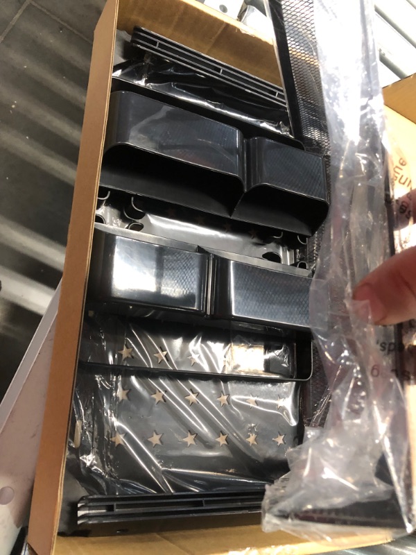 Photo 1 of Zimilar Monitor Stand Riser with Drawer, Monitor Riser with Side Storage Pockets for Desk, Metal Monitor Stand for Laptop, PC Screen, Printer, iMac, Computer Monitor Stand for Home Office