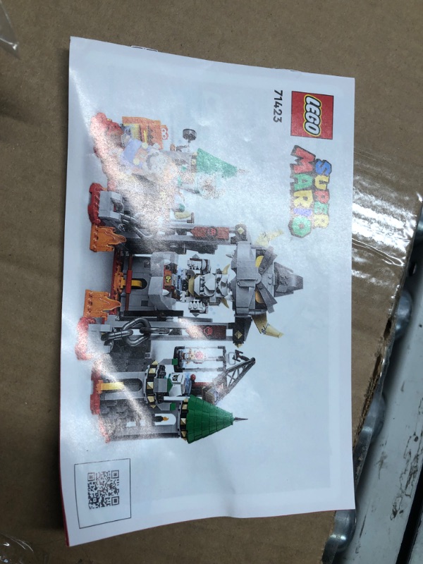 Photo 5 of **missing instructions***unknown if other pieces are missing***LEGO Super Mario Dry Bowser Castle Battle Expansion Set 71423, Buildable Game with 5 Super Mario Figures, Collectible Playset to Combine with a Starter Course, Super Mario Gift Set for Kids Ag