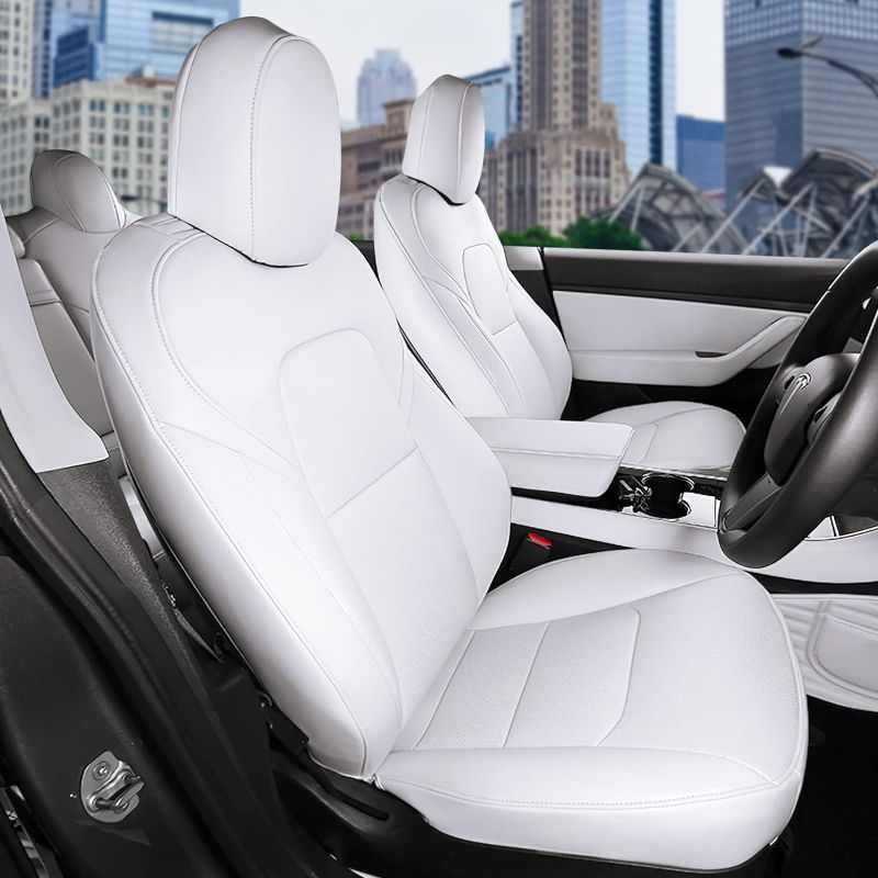 Photo 1 of  Car Seat Covers Full Set Protector Seat Cover,White