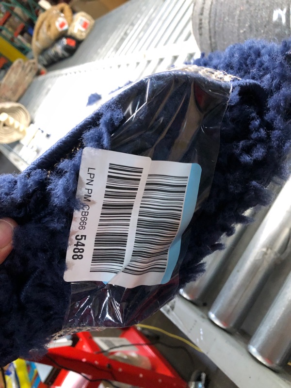 Photo 1 of Beglad Soft Fluffy Area Rug Modern Shaggy Bedroom Rugs for Kids Room Extra Comfy Nursery Rug Floor Carpets Boys Girls Fuzzy Shag Fur Home Decor Rug, 3 ft x 5 ft, Light Navy 3 x 5 ft Light Navy **STOCK PHOTO ITEM SIMILAR**