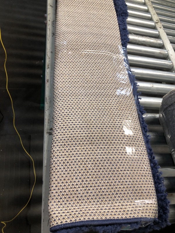 Photo 1 of Beglad Soft Fluffy Area Rug Modern Shaggy Bedroom Rugs for Kids Room Extra Comfy Nursery Rug Floor Carpets Boys Girls Fuzzy Shag Fur Home Decor Rug, 3 ft x 5 ft, Light Navy 3 x 5 ft Light Navy **STOCK PHOTO ITEM SIMILAR**