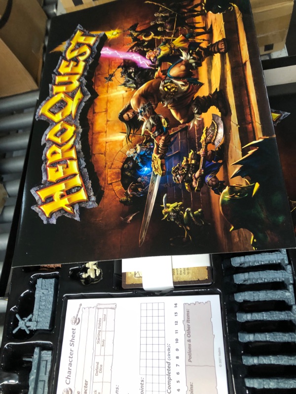 Photo 3 of Avalon Hill HeroQuest Game System Tabletop Board Game, Immersive Fantasy Dungeon Crawler Adventure Game for Ages 14 and Up, 2-5 Players