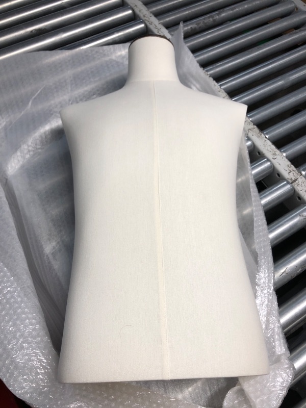 Photo 3 of ***USED - LIKELY MISSING PARTS - UNABLE TO VERIFY FUNCTIONALITY***
Male Mannequin Torso Dress Form Mannequin Body with Retro Solid Wood Stand, 53"~73" Height Adjustable Manikin for Market Shop Window Display B-53"-73"