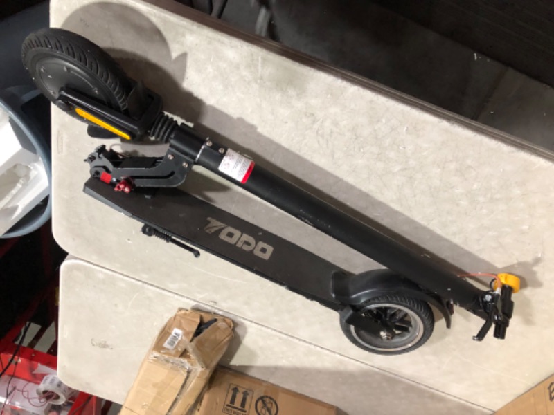 Photo 9 of ***USED - DAMAGED - LIKELY MISSING PARTS - SEE COMMENTS***
Electric Kick Scooter, TODO Foldable Electric Scooter for Adults,Max 15MPH Range&12-19Mile Commuting E-Scooter, 8.5" Solid Tire, Dual Brakes&350W Motor, Smart APP&Dual Brake System