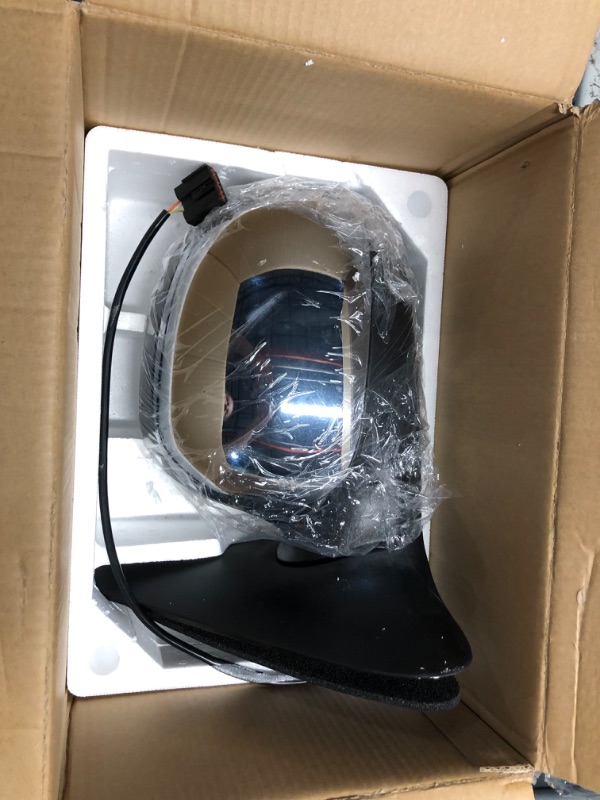 Photo 1 of *GENERIC POST, SEE NOTES/PICS* A-Premium Passenger Side Power Door Mirror - Compatible with Toyota Corolla 2009 2010 2011 2012 2013 - Non-Heated Folding Black Outside Rear View Mirror - Replace# 87910-12C40