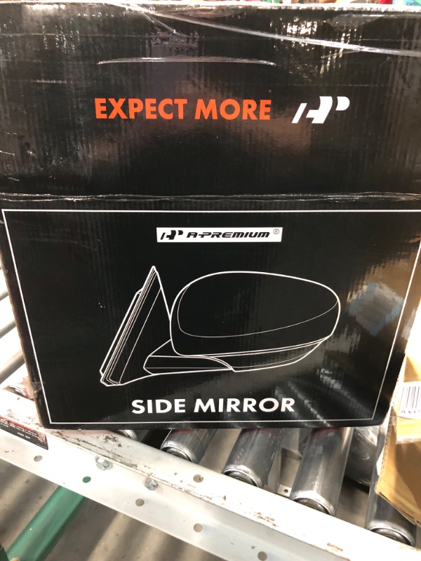 Photo 1 of *GENERIC POST, SEE NOTES/PICS* A-Premium Passenger Side Power Door Mirror - Compatible with Toyota Corolla 2009 2010 2011 2012 2013 - Non-Heated Folding Black Outside Rear View Mirror - Replace# 87910-12C40
